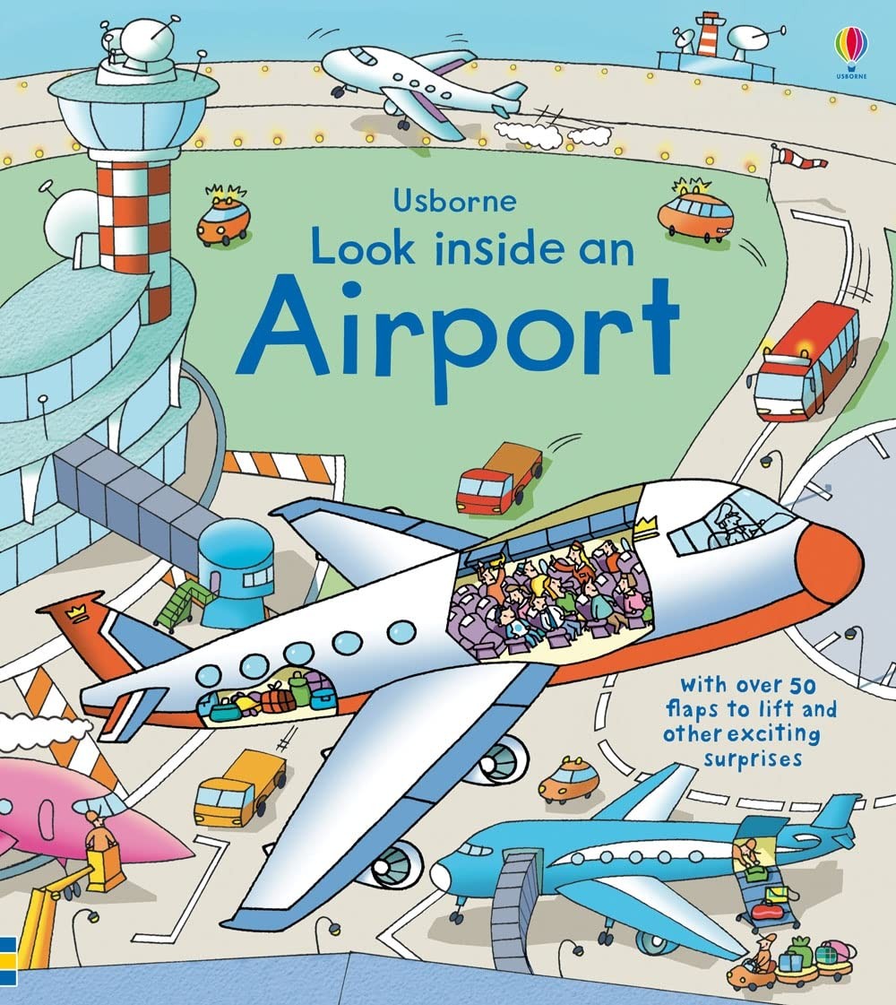 Look Inside an Airport (Usborne Look Inside)-Rob Lloyd Jones,Stefano Tognetti - Image 15