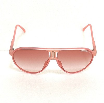 Sonnenbrille CARRERA CHAMPION Rosa Weiß VINTAGE Unisex Sport Pilot 