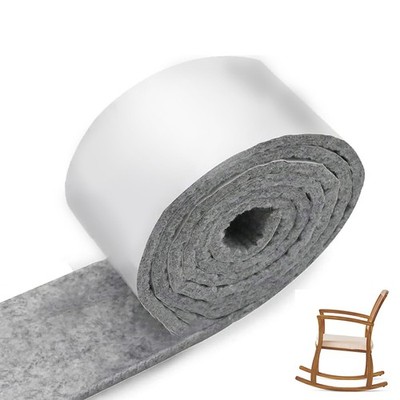 Large Self-Adhesive Felt Pads for Hardwood Floors, 1/5 x 51 x 2