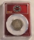 1888-S 25c Silver Seated Liberty PCGS Graded VG08 EDC Red Core