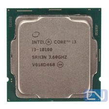 Intel Core i3-10100 3.6 GHz 6MB 8GT/s 4 Core SRH3N LGA1200 CPU B Grade Processor