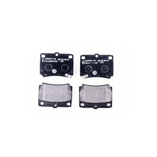 Plaquettes de frein Hella 355 009-501 haute endurance pour Mitsubishi