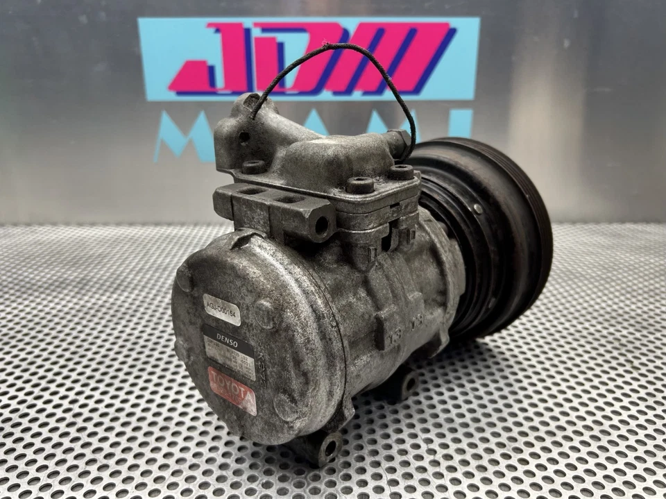 1991-1995 SW20 TOYOTA MR2 3SGTE AC COMPRESSOR - Image 4 of 4