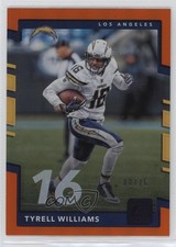 2017 Panini Donruss Jersey Number 8/16 Tyrell Williams #128 0jd0
