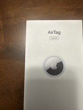 Apple AirTag 4 Pack Tracker Finder Find My iPhone White A2187 NEW T4