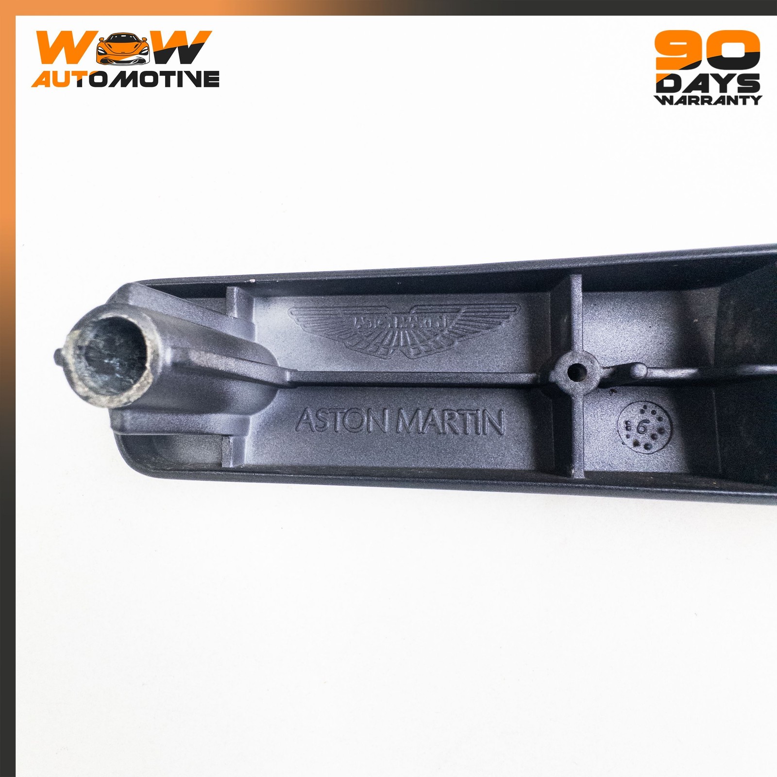 06-16 ASTON MARTIN V8 VANTAGE FRONT LEFT INTERIOR DOOR PANEL ARMREST COVER OEM