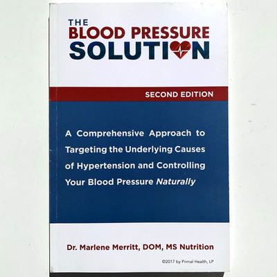 The Blood Pressure Solution Second Edition by Marlene Merritt PB hypertension