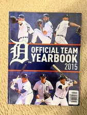 2015 Detroit Tigers Yearbook Justin Verlander Miguel Cabrera Martinez Cover