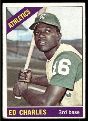 1966 Topps Ed Charles #422 Kansas City Athletics