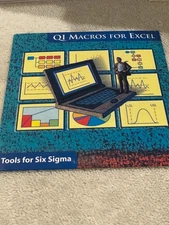 LifeStar QI Macros for Excel CD - CD ONLY VERY GOOD CONDITION!!!