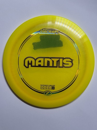 Discraft Mantis – Z Line Plastic – 176g – Inked / Never Thrown Disc Golf Fairway — Z Line, 176g. Exact item photographed by BlueJayDG.