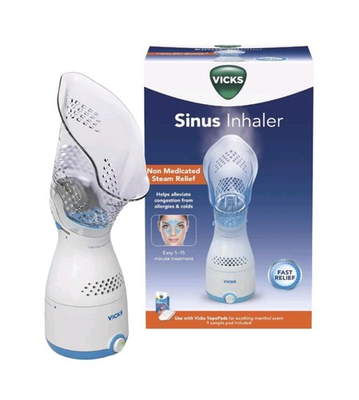 #ad Vicks Personal Steam Inhaler with Variable Steam Control amp; Soft Mask New Read $28.99