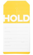 SSWBasics SALE PRICE TAG - Yellow Modern Sale Slit Tags Case of 1,000 