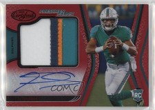 2020 Certified Mirror Red 35/75 Tua Tagovailoa #202 Auto lz7