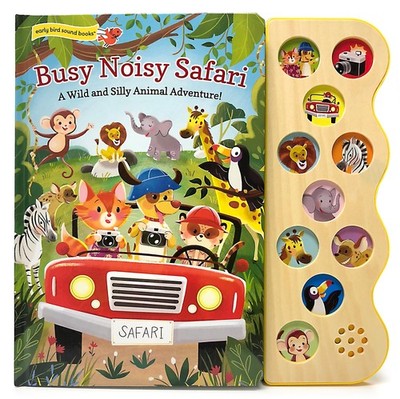 Busy Noisy Safari: Interactive Children's Sound Book (10 Button Early Bird S...