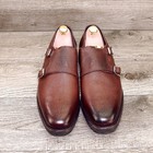 * NIB * $475 Allen Edmonds BEACON HILL Dainite 10 D Coffee Grain * new Trees — photo 2