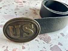 Vintage Style Western Civil War Belt