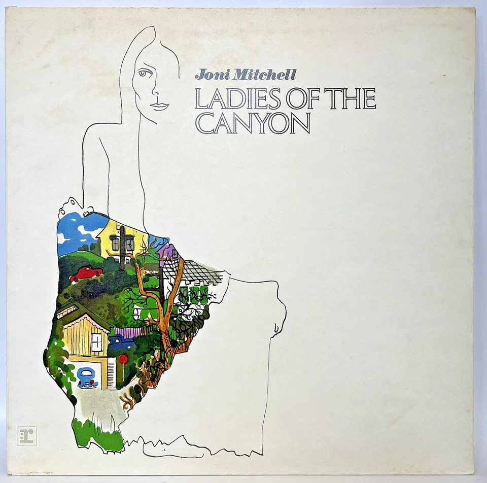 Joni Mitchell - Vinyl LP 1970 - Ladies Of The Canyon - RSLP 6376 - VG/VG - Image 2 of 4