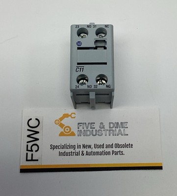 Allen Bradley 100F Ser. B C11 Auxiliary Contact Block