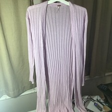 free people Ribbed Knit Duster Cardigan