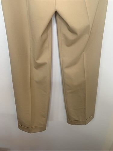 Lauren Ralph Lauren Pleated Wool-Blend Twill Pant Sz 8 New Retail $195 Wide Leg - Picture 13 of 15