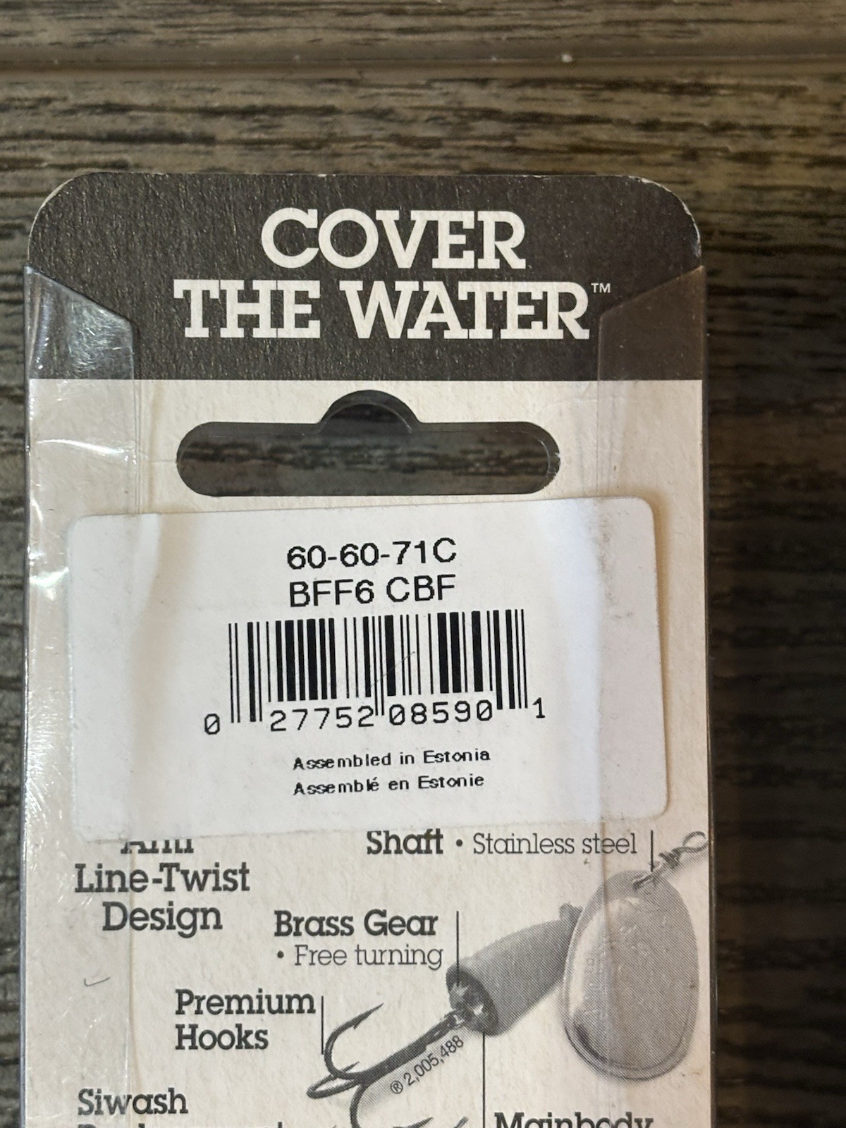 Lot Of (5) NEW Blue Fox Vibrax Size 6 Spinners - Black Body-Silver/Chart Blade. - Image 11
