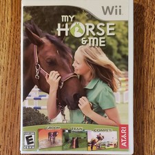 Atari My Horse & Me Nintendo Wii E 2007 Simulation NTSC-U/C Complete w/ Manual
