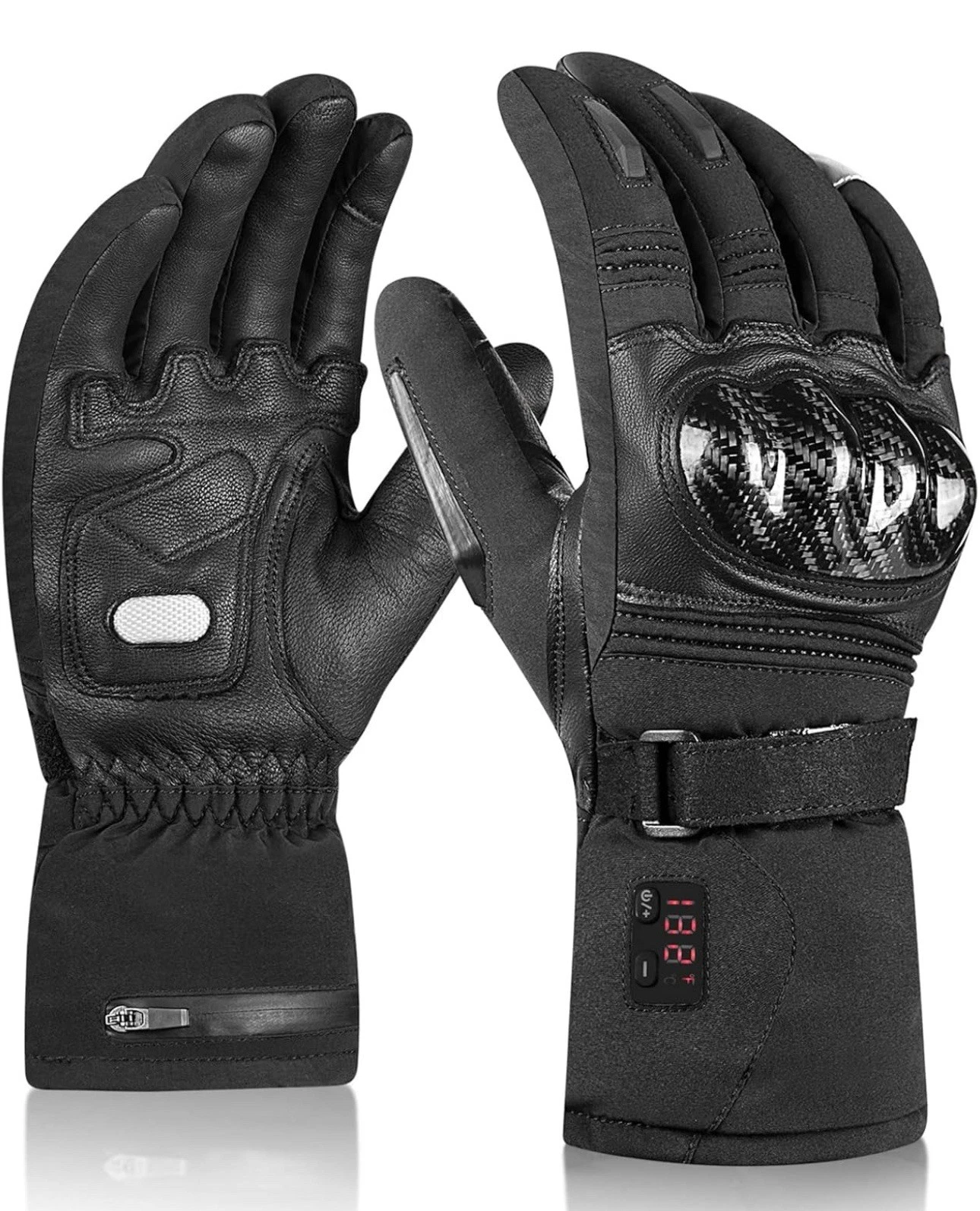 WINNA Heated Waterproof Motorcycle Ski Gloves Rechargeable S (NO BATTERIES)