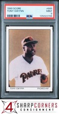 1990 SCORE #685 TONY GWYNN PADRES HOF PSA 9