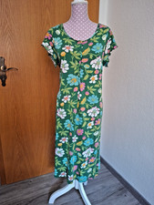 Gudrun Sjöden Kleid, Größe M – grün mit Blumenmuster