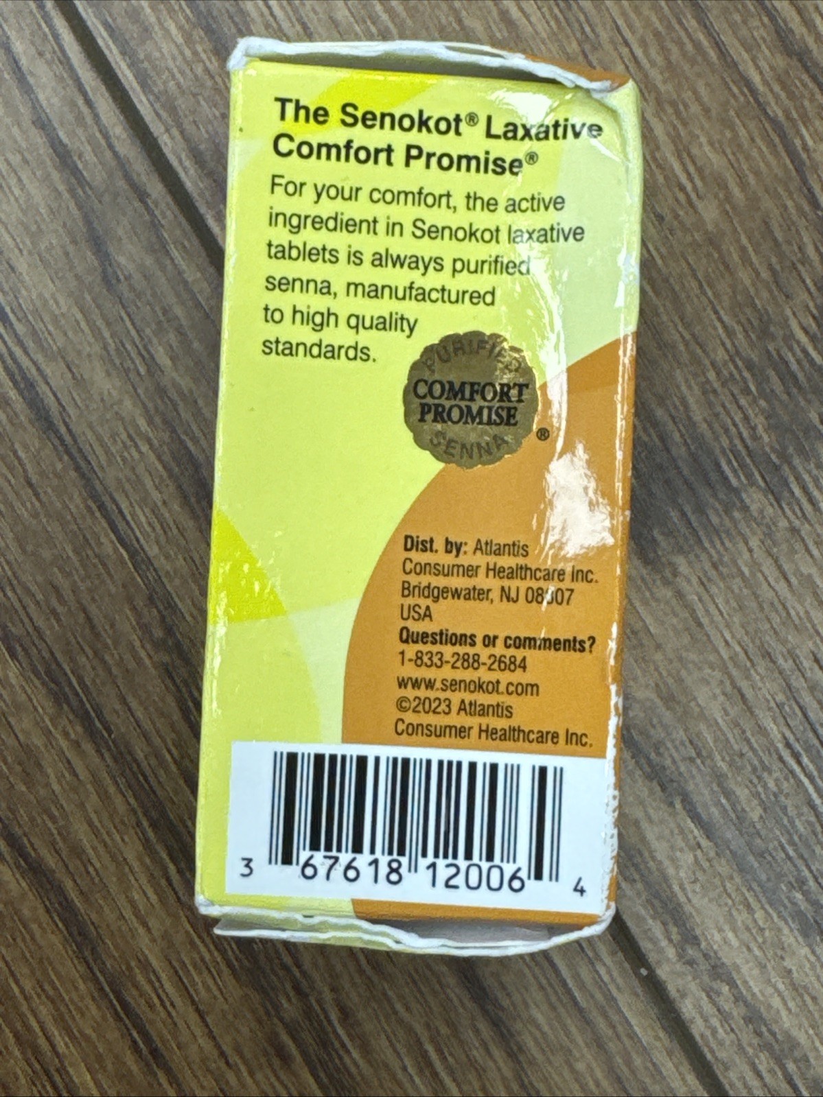 SM Senokot 17.2mg Extra Strength Colitis Treatment Tablet 12 Count 03/2028