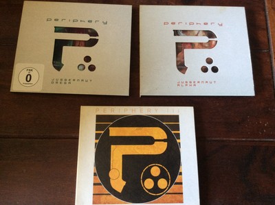 Periphery [3 CD Alben] Juggernaut   Alpha +  III: Select Difficulty + Omega