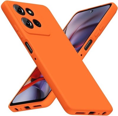 Motorola Moto G 2025 Case G Play 2026/ G 2026 Phone Case Silicone, Neon Orange