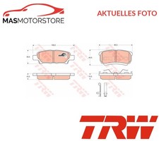 SATZ BREMSBELÄGE BREMSKLÖTZE TRW GDB3341 P FÜR MITSUBISHI (SOUEAST) LANCER EX