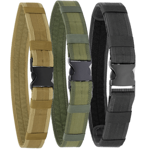 Rodamiento de carga utilitario de cinturón táctico de combate policía de alta resistencia con hebilla - Imagen 17 de 25