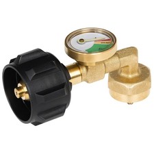 Propane Refill Adapter with Gauge  Fill 1 Pound Bottles from 20lb Tank, Easy ...