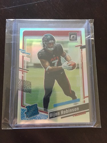 2023 Panini Luminance Bijan Robinson #103 Blue Prizm Rookie