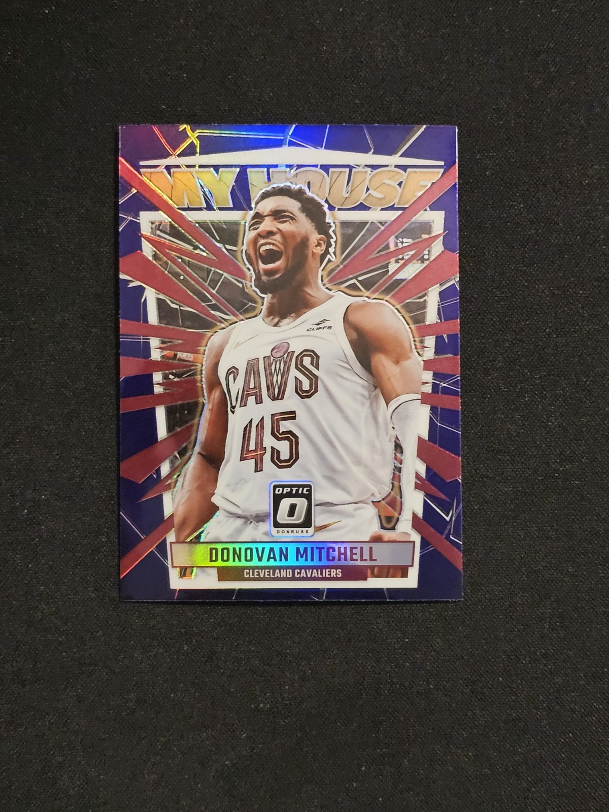 2023-24 Panini Donruss Optic - My House Donovan Mitchell #13 Purple Prizm