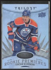 2014-15 UD Trilogy Oscar Klefbom 101 Rookie Premieres /499