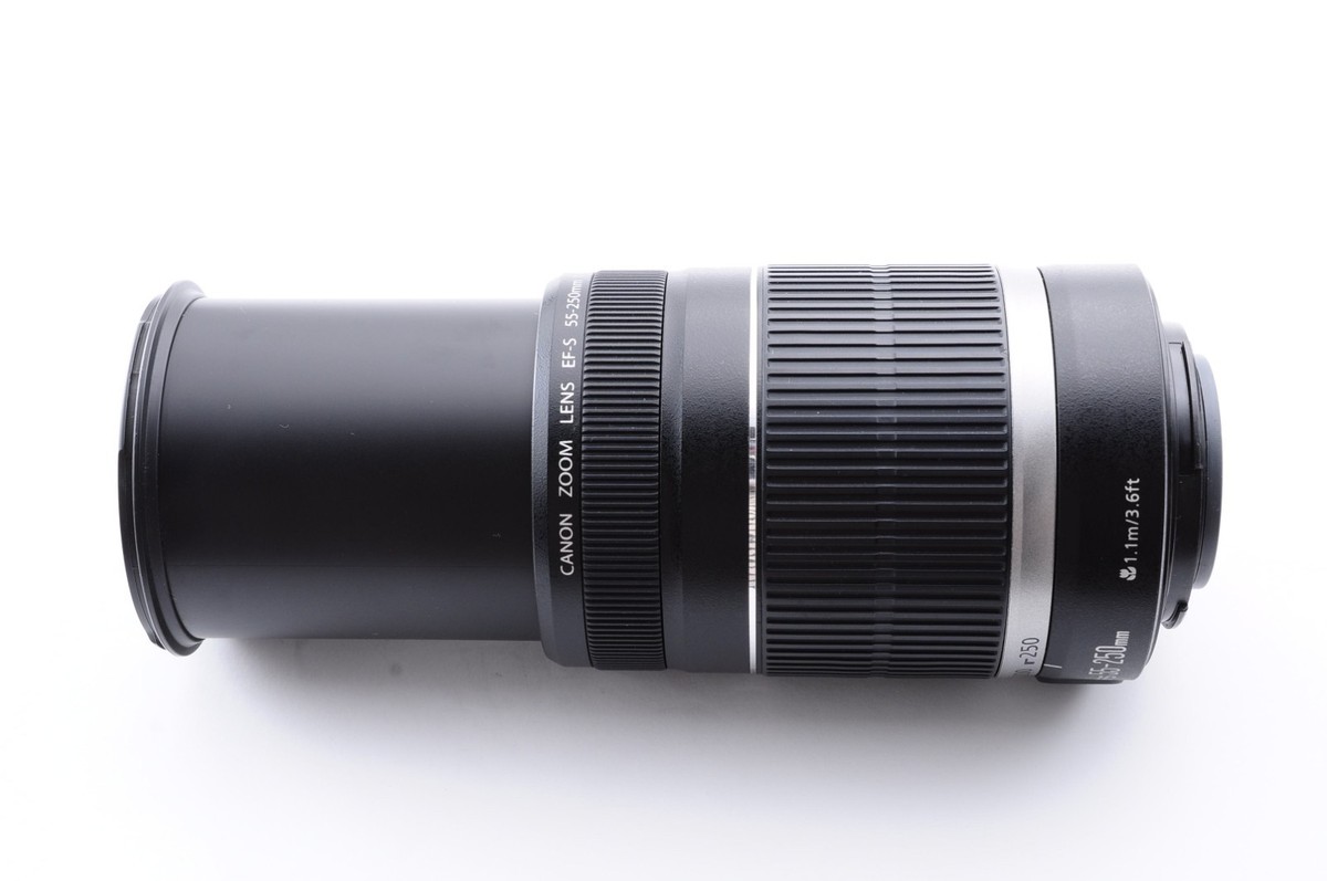 Lens Zoom EF-S 55-250mm f/4-5.6 IS Exc+5 From Japan Z0122 | eBay