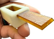 Tiny Ultem Pocket Box - Gen 3 Topo + Glow Silicone Holder