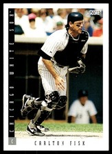 Carlton Fisk 1993 Score #579 White Sox MLB READ FREE SHIPPING AutographDen