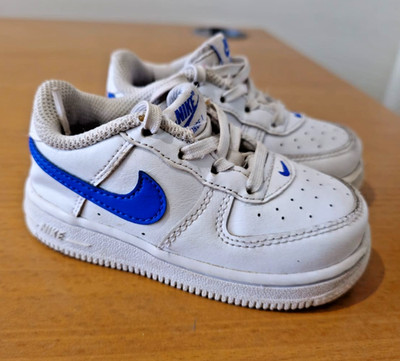 Nike Air Force 1 Turnschuhe Säugling Kleinkind Größe 6,5 weiß Unisex schnell & kostenlos Versand