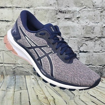 Asics GT-1000 9 Running Shoes Womens 9.5 Navy Pink Athletic Sneakers 1012A651