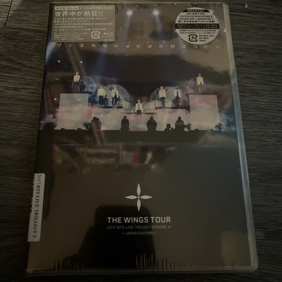 2017 BTS LIVE TRILOGY EPISODE III THE WINGS TOUR bluray- JAPAN ED. : NEW sealed