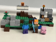 Lego (21123) Minecraft - Żelazny Golem Alex Zombie