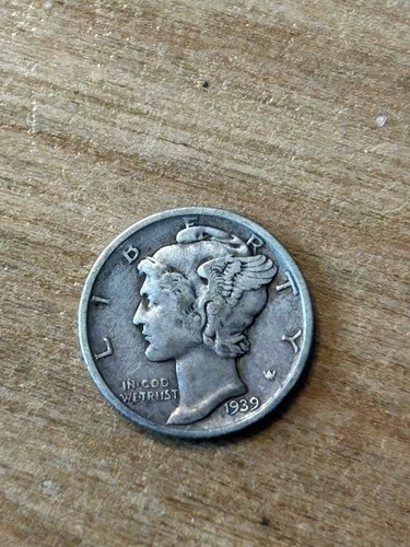 1939S Mercury Dime VF