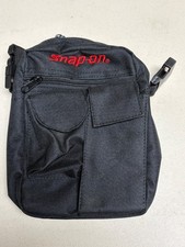 Snap On Tool Bag Pouch Carabiners Adjustable Strap Black
