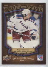 2009-10 Upper Deck Biography of a Season Michael Del Zotto #BOS10 0f6