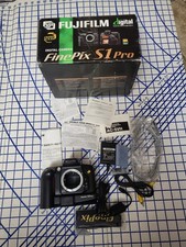 Fuji Fujifilm FinePix S1 Pro Body Camera Nice Condition New Batteries